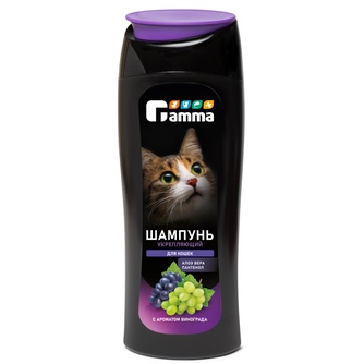 Шампунь для кошек GAMMA укрепляющий (400 мл)