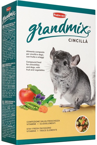 Корм для шиншилл и дегу PADOVAN Grandmix Cincilla (0,85 кг)
