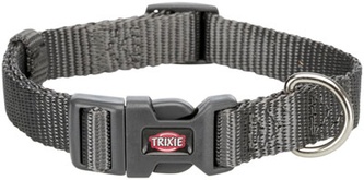Ошейник для собак TRIXIE Premium графитовый (S/25-40 см/15 мм)