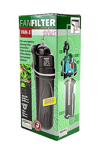 Помпофильтр для аквариума AQUAEL Fan filter 3 Plus (700 л/ч 150-250 л)