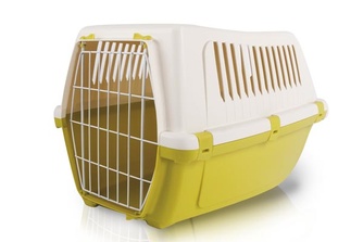 Переноска для кошек и собак MP-BERGANMO Vision classic 55 с металлической дверцей (54*36*37 см)