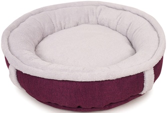Лежанка для кошек PERSEILINE круглая , фиолетовый (47*10 см)