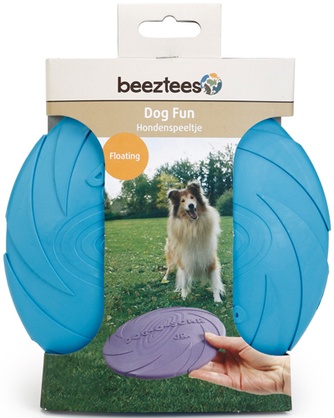 Игрушка для собак BEEZTEES Dog-o-soar Фрисби резиновая, в ассортименте (18 см)