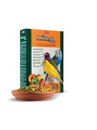 Корм для декоративных птиц PADOVAN Melange fruit дополнительный мягкий при линьке Фруктово/Яичный (0,3 кг)