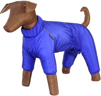 Комбинезон синтепон для собак породы гриффон ТУЗИК мальчик (29см)