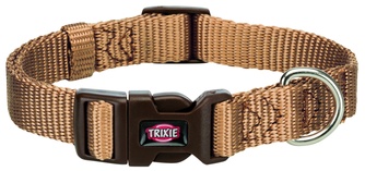 Ошейник для собак TRIXIE Premium карамельный (XXS–XS/15-25 см/10 мм)