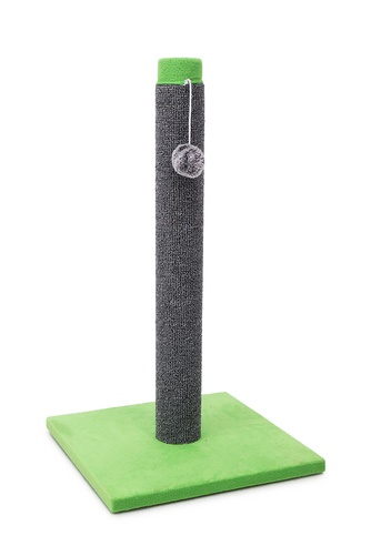 Когтеточка-столбик для кошек RICH BREED LOWCOST, ковролин (30*30*54 см)