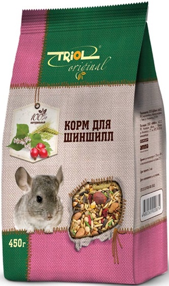 Корм для шиншилл TRIOL Original (0,45 кг)