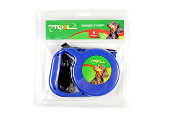 Рулетка для собак до 20 кг TRIOL (8 м)