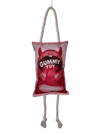 Игрушка для собак XODY Бабл Гам малая с ручкой (18*11*5 см)