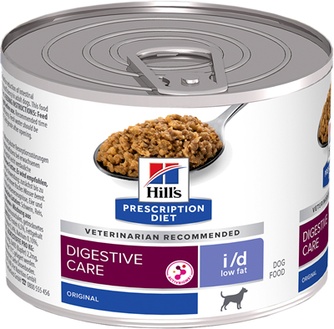 Корм влажный для собак HILL'S Prescription Diet I/D Low Fat лечение заболеваний жкт, с курицей, с низким содержанием жира (200 г)