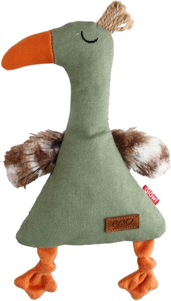 Игрушка для собак GIGWI Catch & Fetch Eco Утка (25 см)