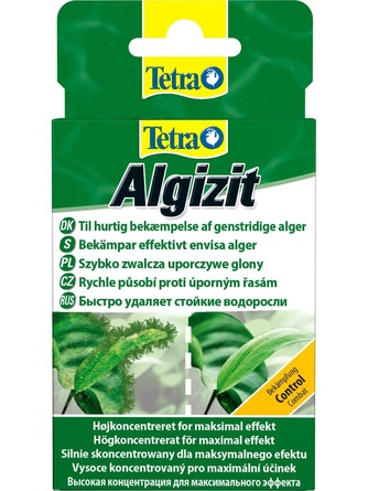 Средство для аквариумной воды Tetra Algizit для подавления роста водорослей (10 таблеток)