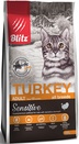 Полнорационный сухой корм для взрослых кошек "Индейка" — Blitz for Adult Cats Turkey — предназначен для всех пород и порадует даже самых привередливы…