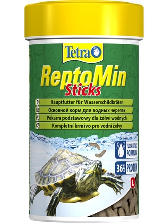 Корм для водных черепах TETRA ReptoMin, палочки (100 мл)
