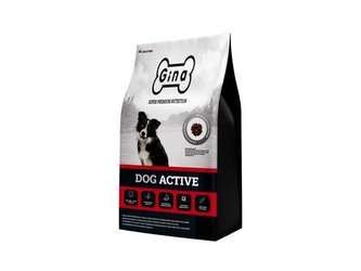 Корм сухой для выставочных и активных взрослых собак GINA Dog active (3 кг)