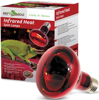 Лампа для террариума REPTI-ZOO ReptiInfrared инфракрасная (50 Вт)