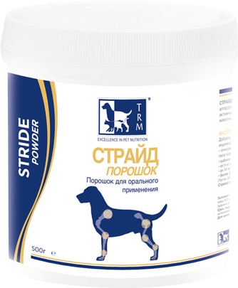 Порошок для собак TRM Stride Powder гиалуроновая кислота (500 г)