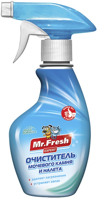 Очиститель налета и мочевого камня MR.FRESH Expert для удаления загязнений и устранения запаха (200 мл)