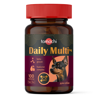 Витамины для собак мелких пород TAMACHI Daily Multi Dog (100 таб)