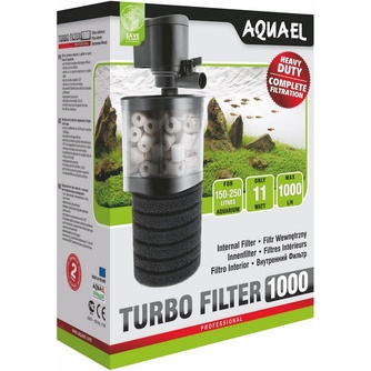 Фильтр для аквариума AQUAEL Turbofilter 1000 11Вт, 1000 л/ч (10,1*11,3*30,3 см)