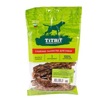 Лакомство для собак мелких пород TITBIT Лакомый кусочек Шейки куриные (1 шт)
