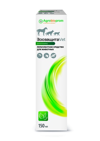 Спрей для животных PCHELODAR Зоозащита Vet репеллентное средство (150 мл)