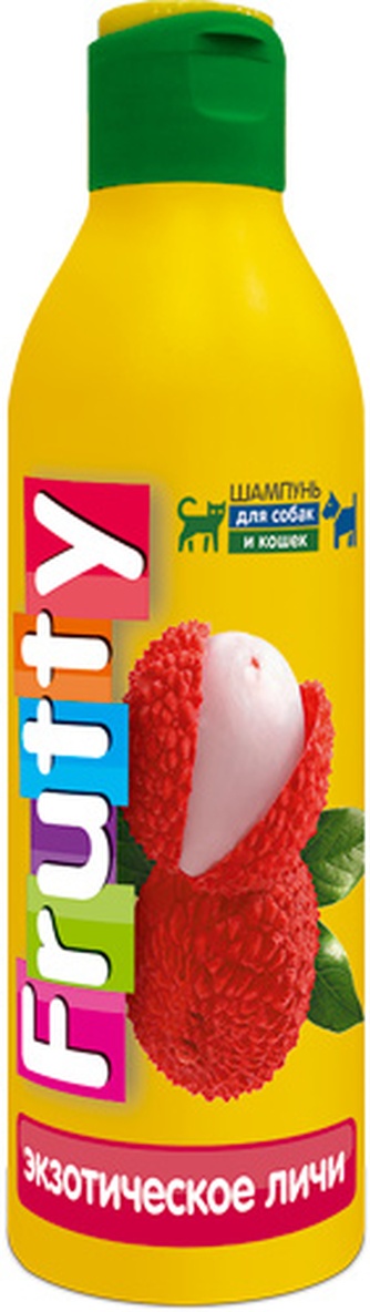 Шампунь для кошек и собак АВЗ Frutty экзотическое личи (250 мл)