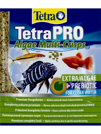 Корм для декоративных рыб TETRA Pro Algae, чипсы (12 г)