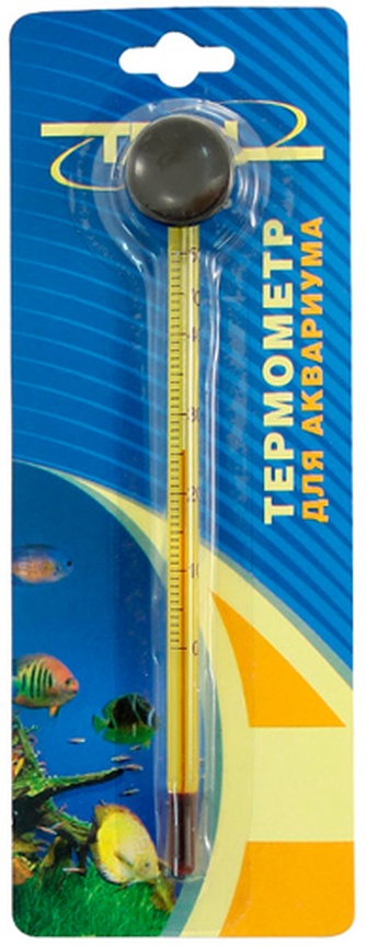 Термометр для аквариума TRIOL ZL-15B тонкий, внутренний (15 см)