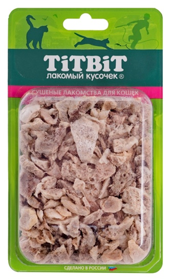 Лакомство для кошек TITBIT Лакомый кусочек Легкое баранье (18 г)