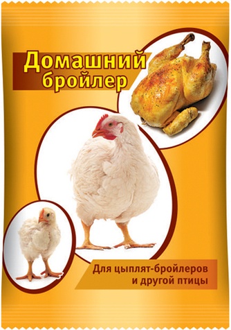 Кормовая добавка для цыплят ДОМАШНИЙ БРОЙЛЕР (800 г)