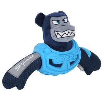 Игрушка для собак JOYSER Squad Медведь в броне с пищалкой (M/L/32 см)