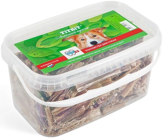 Лакомство для собак мелких пород TITBIT Лакомый кусочек Кишки говядина мини (3,3 л)