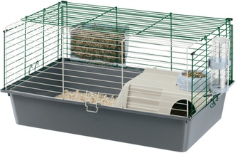 Клетка для кроликов FERPLAST Cavie 80, серая (77*48*42 см)