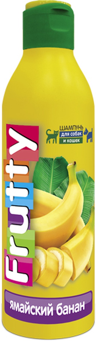 Шампунь для кошек и собак АВЗ Frutty ямайский банан (250 мл)