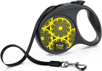 Поводок-рулетка для собак до 15 кг TRIOL Flexi Joy Lemon (S/5 м)