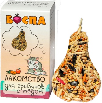 Лакомство для грызунов БОСПА Груша с медом (3 шт)