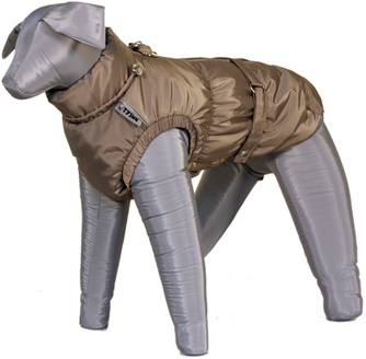 Жилет утепленный для собак ТУЗИК №02 унисекс (35см)