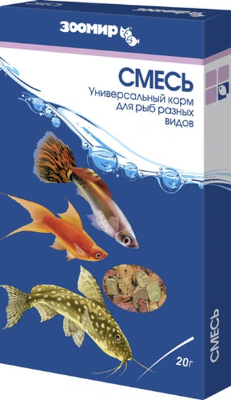 Корм для рыб ЗООМИР Смесь(20 г)