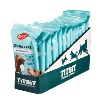 Лакомство для собак мелких пород BIFF Dental Care Снек жевательный говядина (45 г)