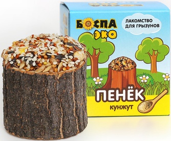 Лакомство для грызунов БОСПА ЭКО Пенек кунжут (80 г)