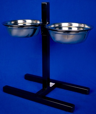 Подставка с мисками для собак ЗООМАРК Телескоп (900 мл)