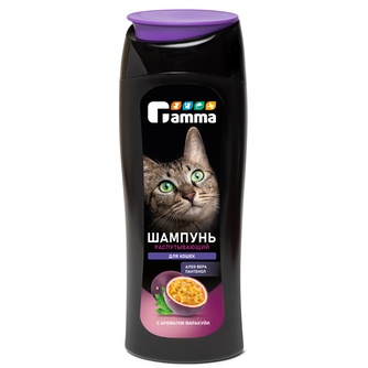 Шампунь для кошек GAMMA распутывающий (400 мл)
