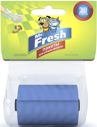 Пакеты для уборки фекалий MR.FRESH рулон (40 пакетов)