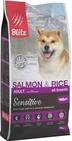Полнорационный сухой корм суперпремиум класса с лососем и рисом создан для взрослых собак всех пород. Наличие в рационе лосося обеспечивают питомцы б…