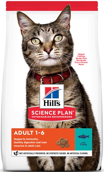 Корм сухой для кошек HILL'S Science Plan Тунец (10 кг)