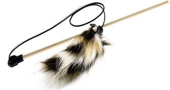 Игрушка для кошек GOSI Дразнилка-удочка Лапка рыси (50 см)