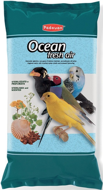 Био-песок для декоративных птиц PADOVAN Ocean Fresh Air (5 кг)