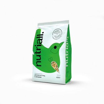Корм сухой для лесных птиц NUTRIALL с овощами (0,4 кг)